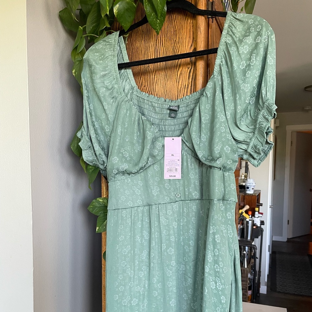 NWT Sage Green Summer Dress